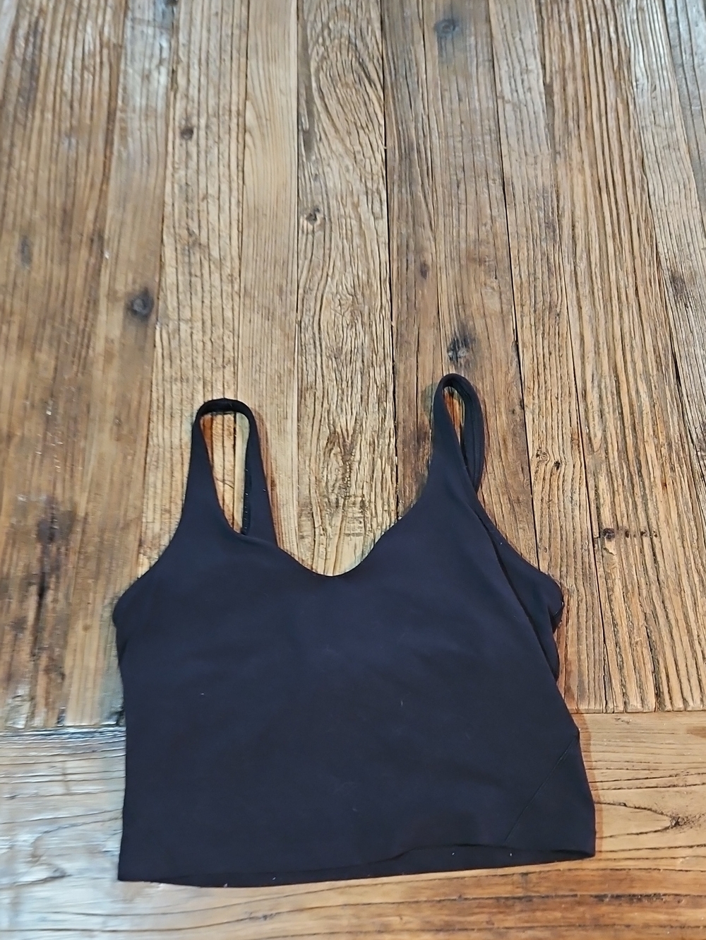Lululemon Black BraTop - Classic Solid Stretch